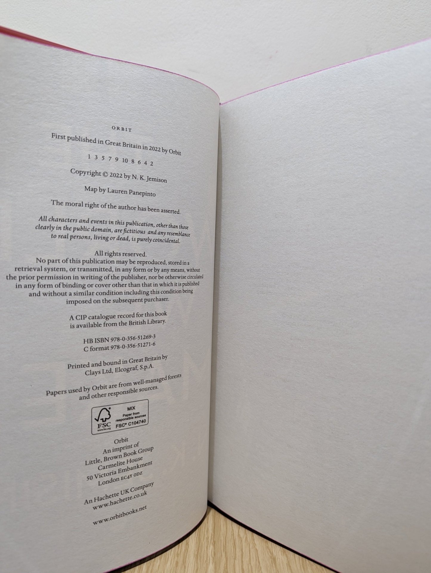 The World We Make by N. K. Jemisin (Signed Numered First Edition with sprayed edges) - Fialta Books