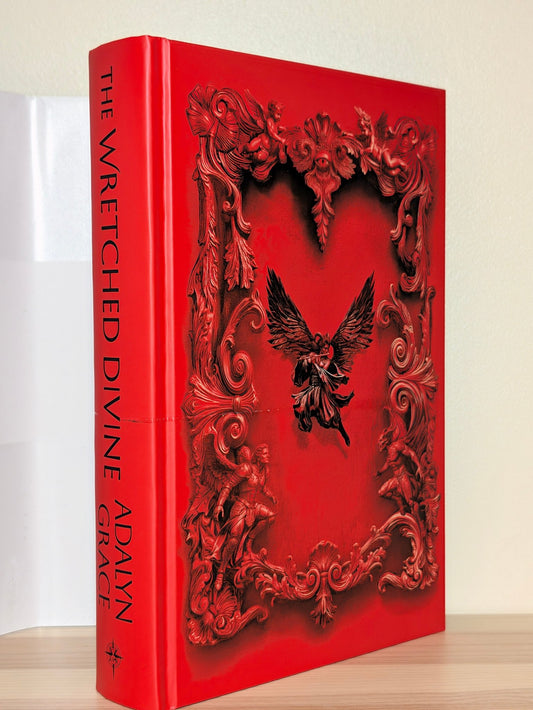 The Wretched Divine by Adalyn Grace (Signed First Edition with sprayed edges) - Fialta Books