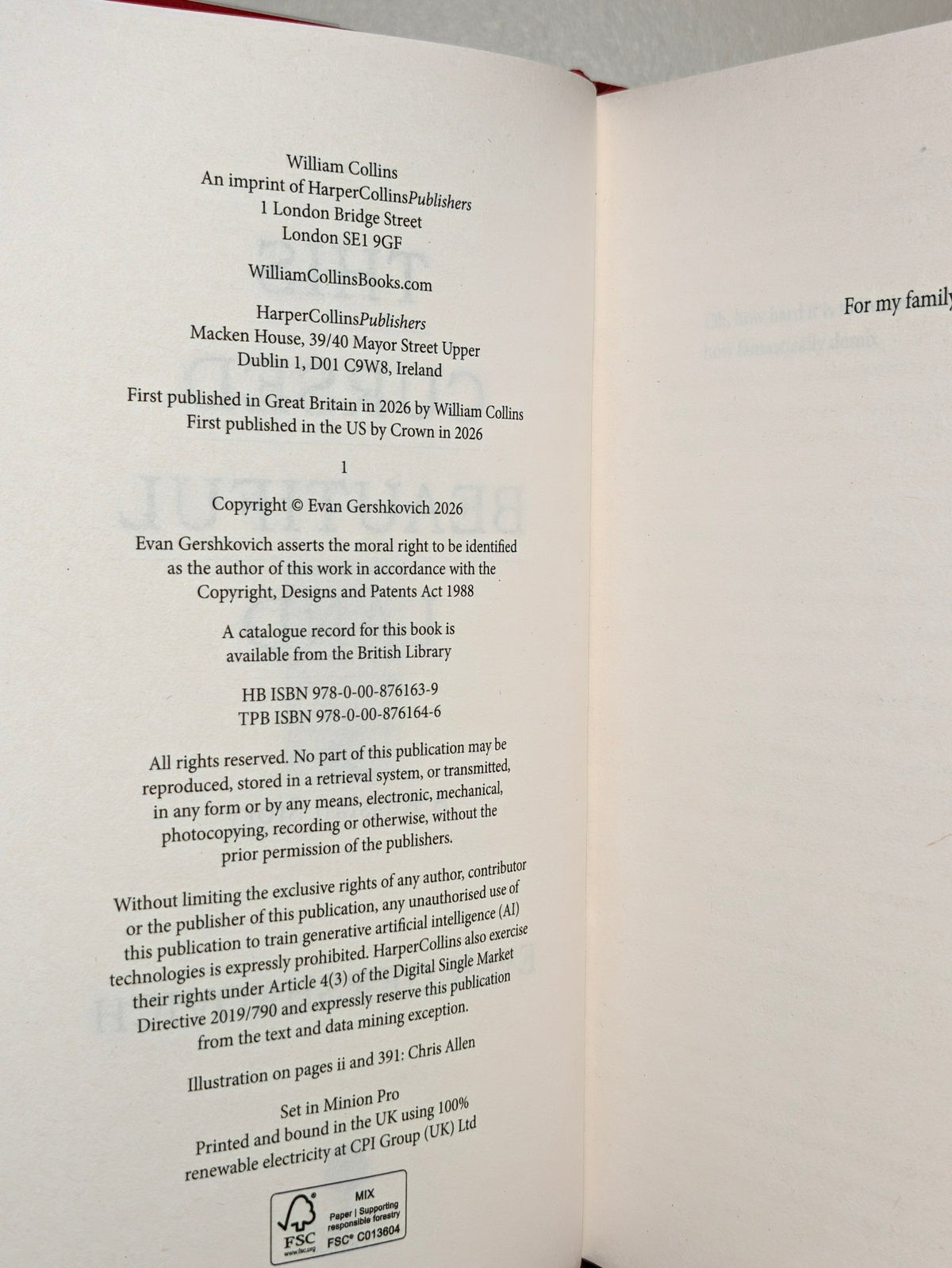 This Cursed Beautiful Land by Evan Gershkovich (Signed First Edition) - Fialta Books