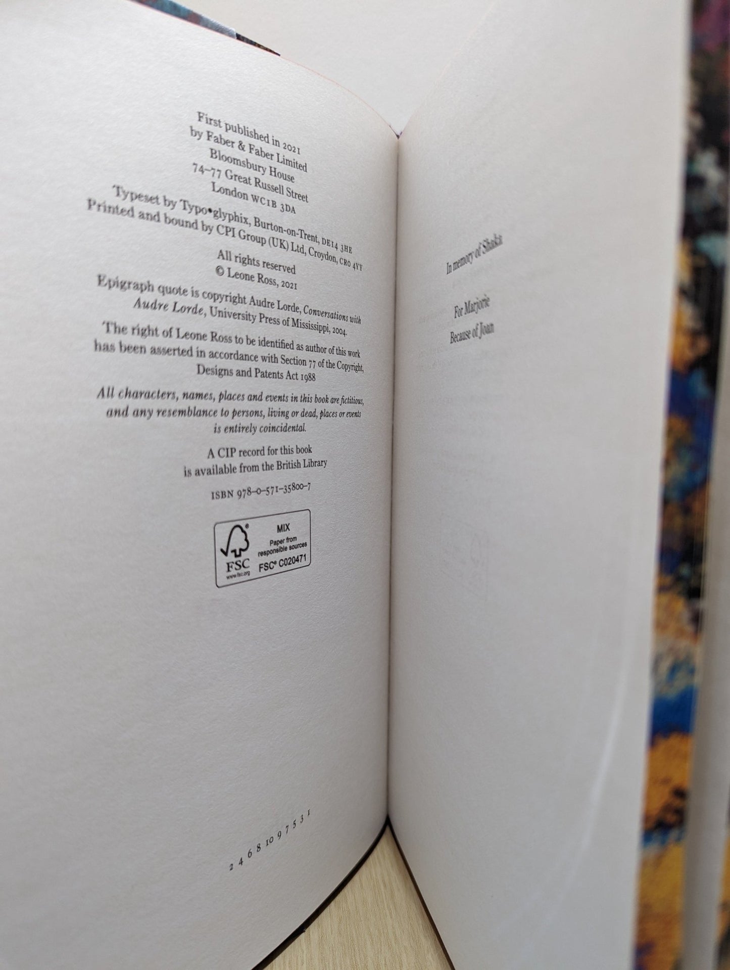 This One Sky Day by Leone Ross (Signed First Edition) - Fialta Books