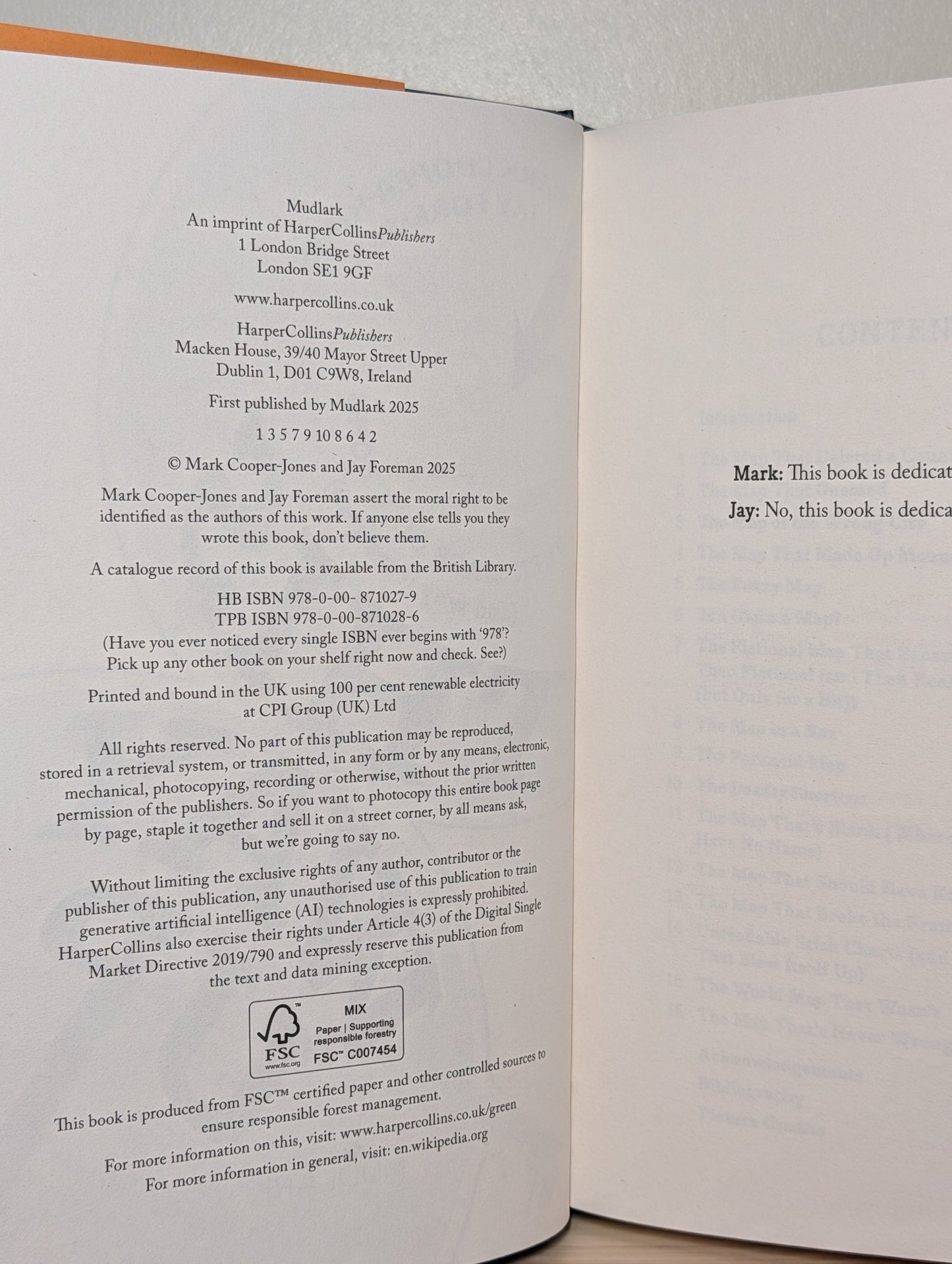 This Way Up by Map Men (Signed First Edition) - Fialta Books