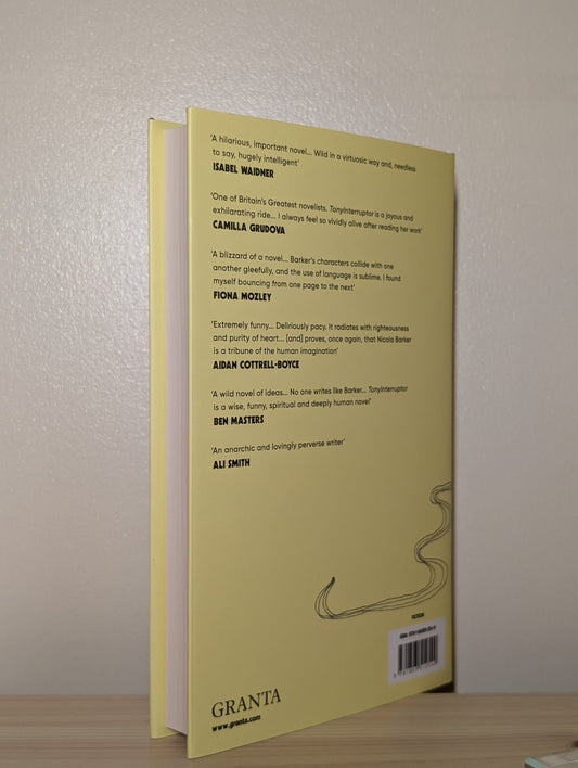TonyInterruptor by Nicola Barker (Signed First Edition) - Fialta Books