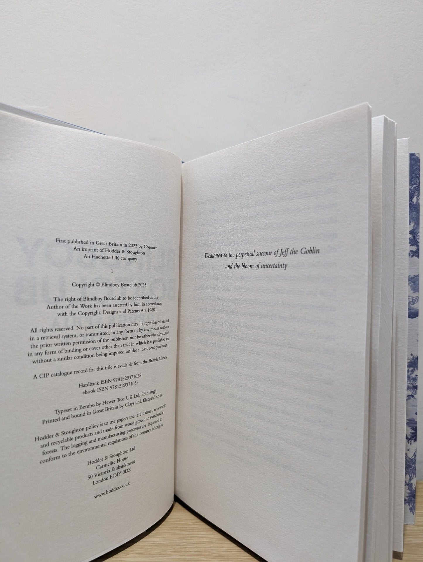 Topographia Hibernica by Blindboyboatclub (Signed First Edition) - Fialta Books