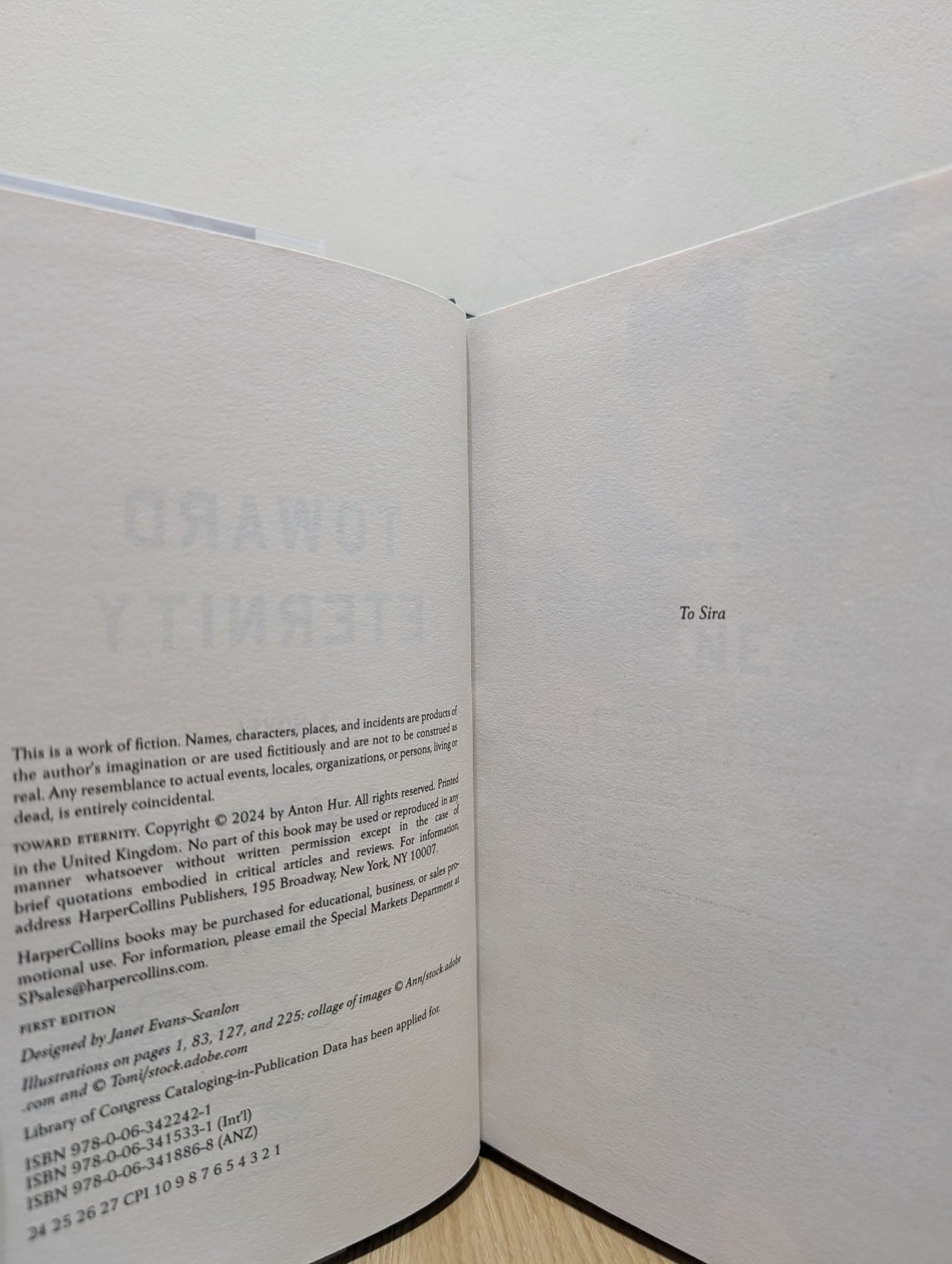 Toward Eternity: A Novel by Anton Hur (Signed First Edition) - Fialta Books