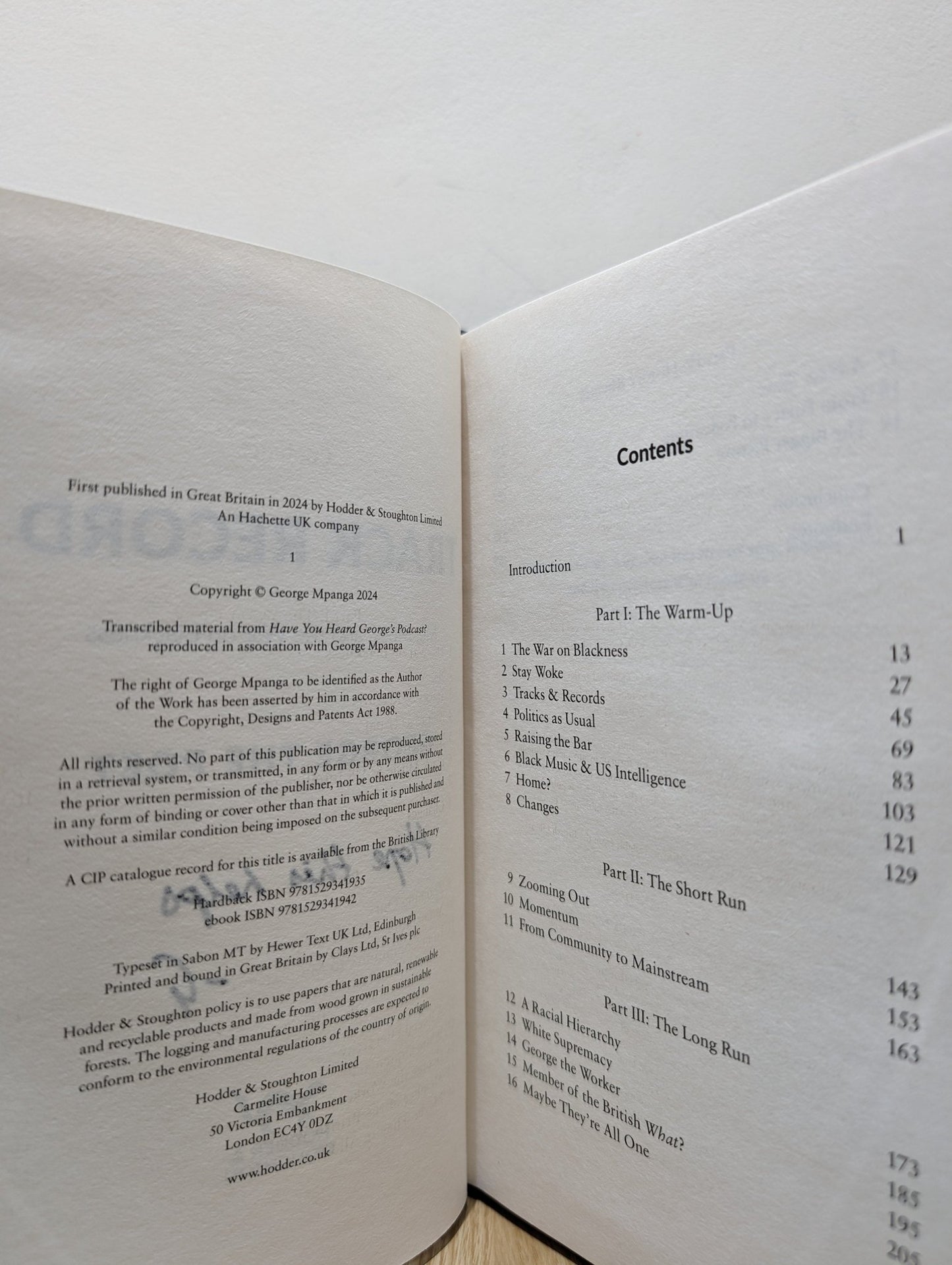 Track Record: Me, Music, and the War on Blackness by George The Poet (Signed First Edition) - Fialta Books