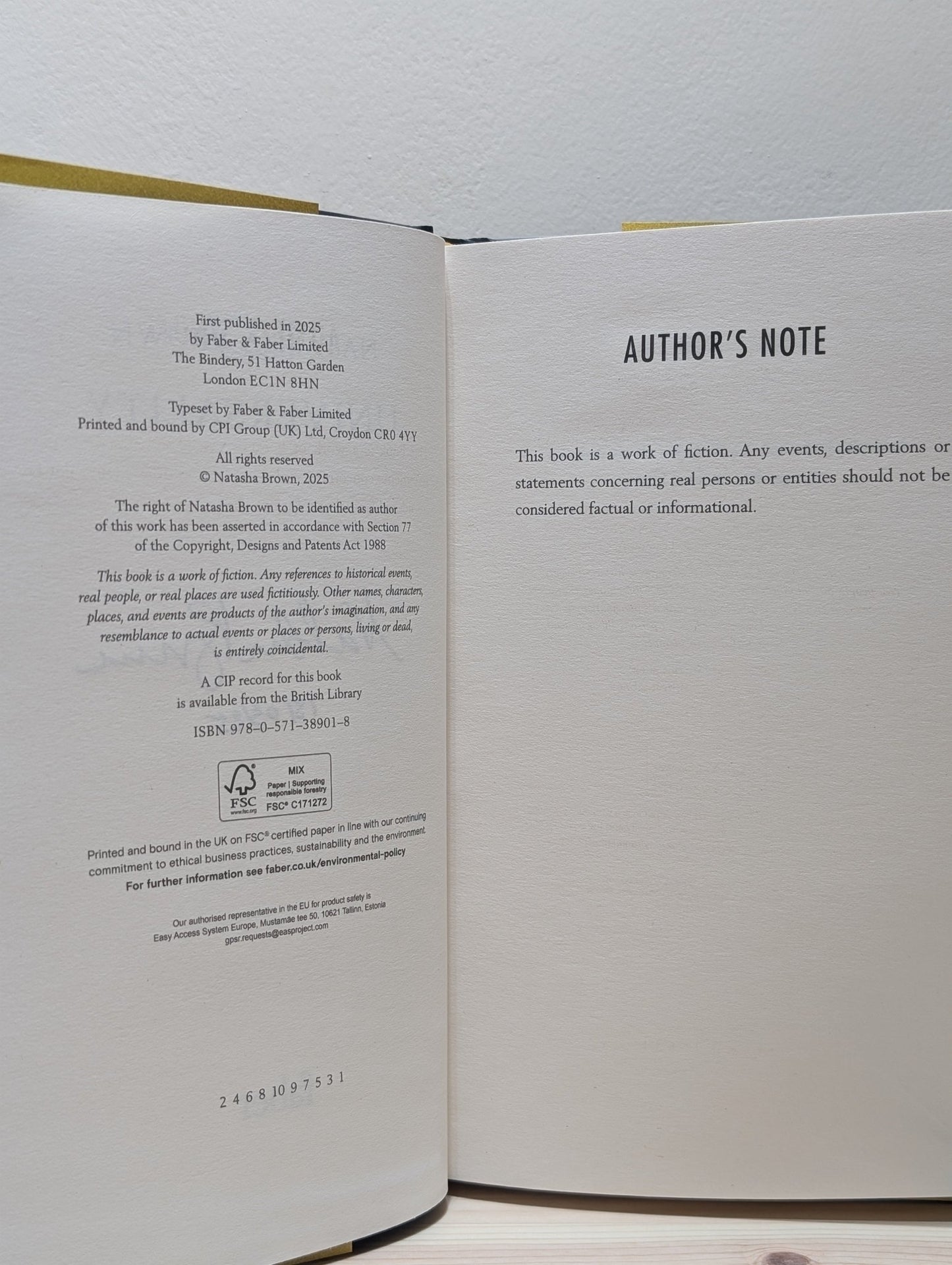 Universality by Natasha Brown (Signed Dated First Edition) - Fialta Books