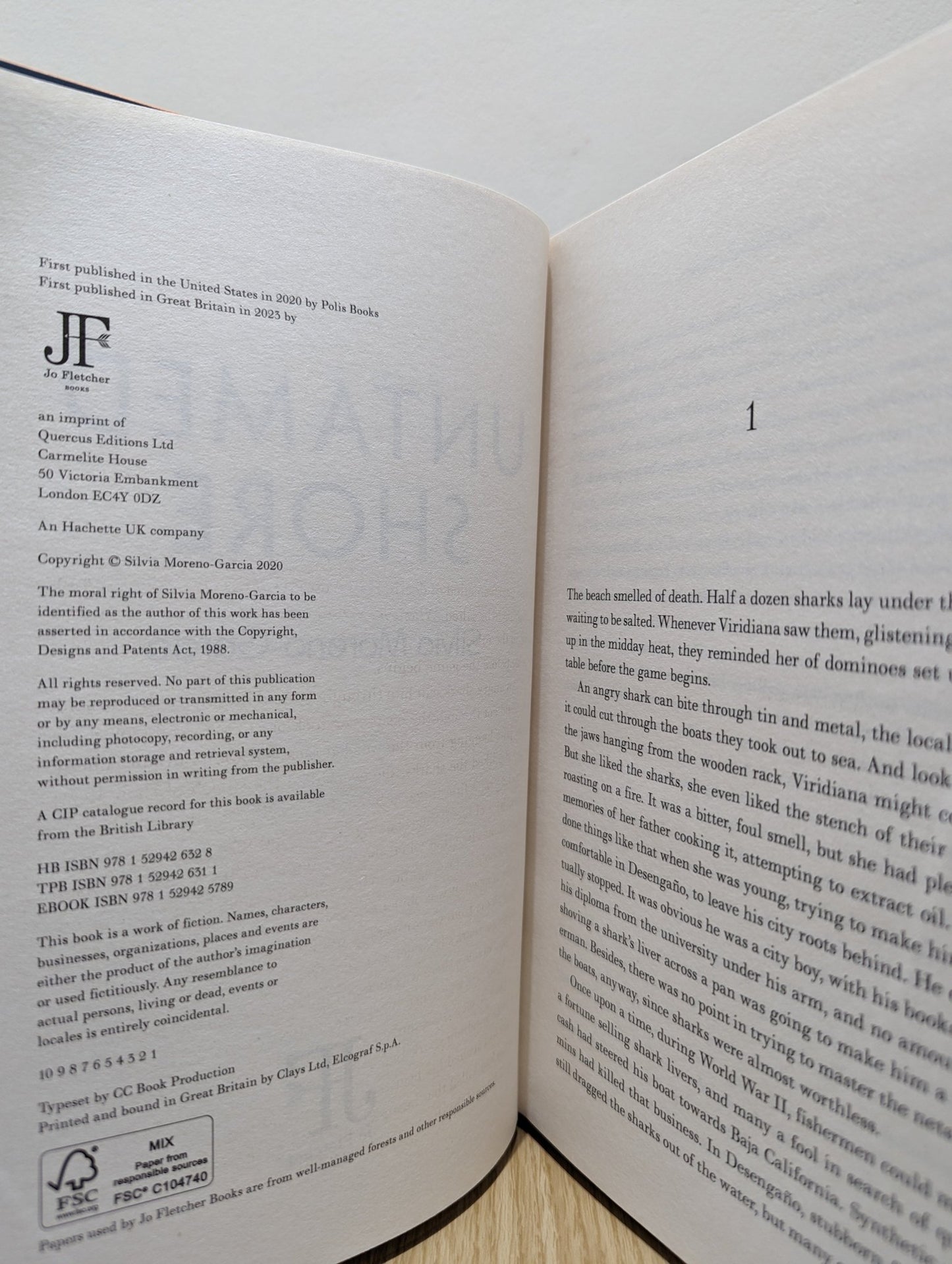 Untamed Shore by Silvia Moreno - Garcia (Signed First Edition) - Fialta Books