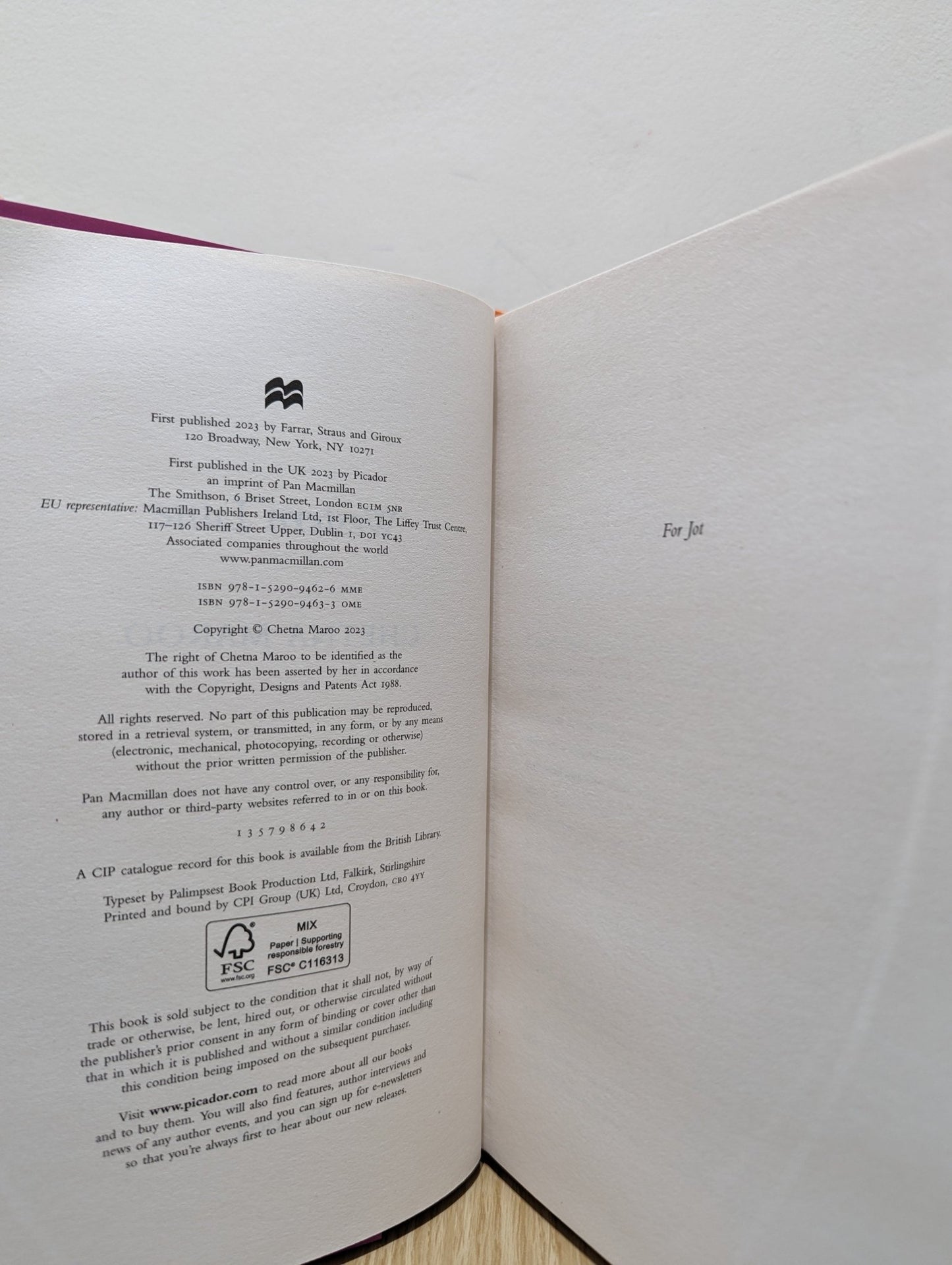 Western Lane by Chetna Maroo (First Edition) - Fialta Books