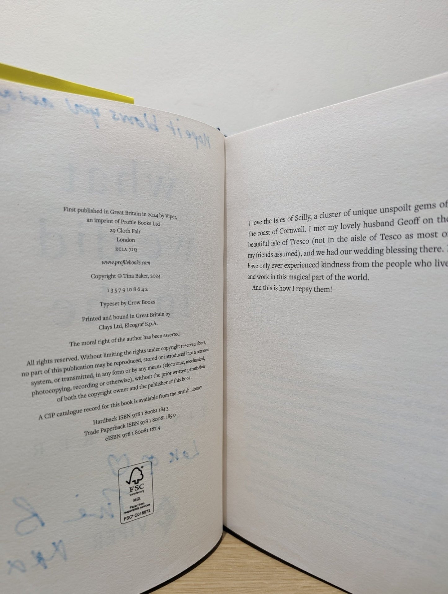 What We Did In the Storm by Tina Baker (Signed First Edition) - Fialta Books