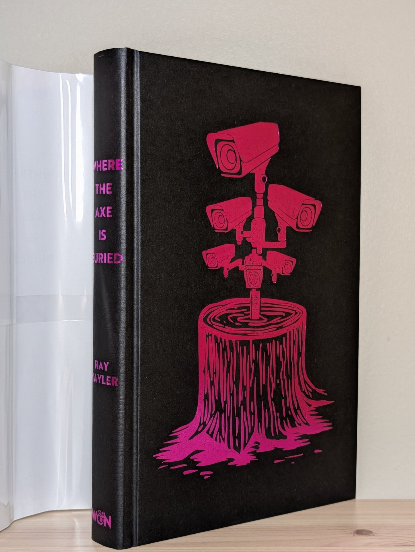 Where the Axe is Buried by Ray Nayler (Signed First Edition with sprayed edges) - Fialta Books