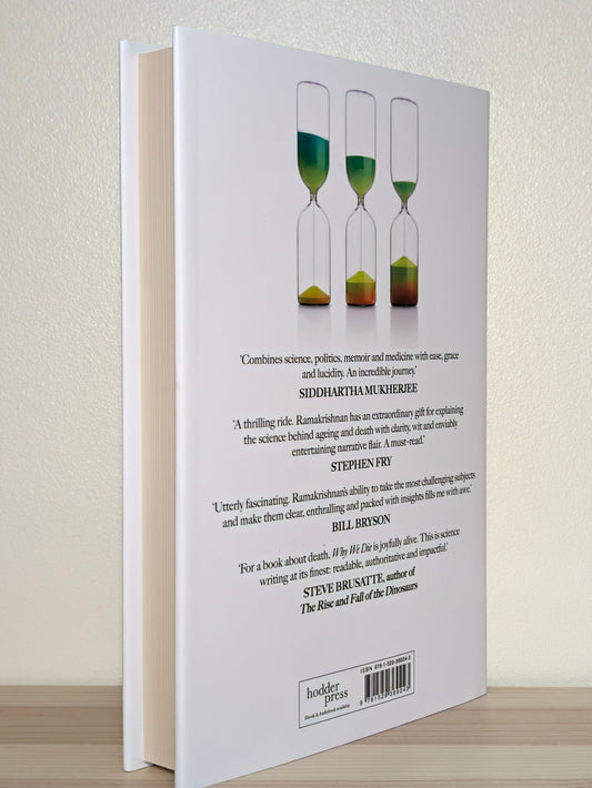 Why We Die by Venki Ramakrishnan (Signed Dated First Edition) - Fialta Books