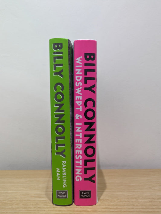 Windswept & Interesting; Rambling Man by Billy Connolly (First Edition with stencilled edge) - Fialta Books