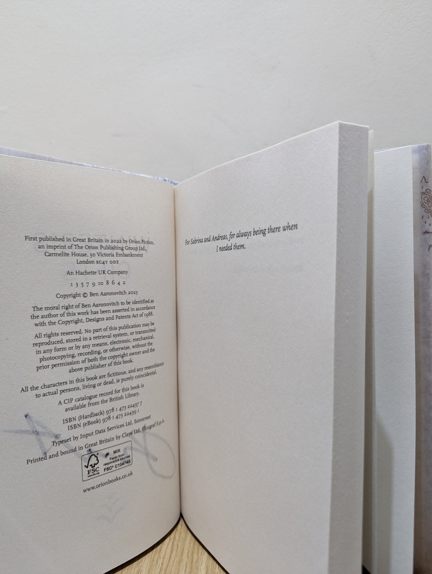 Winter's Gifts by Ben Aaronovitch (Signed First Edition) - Fialta Books