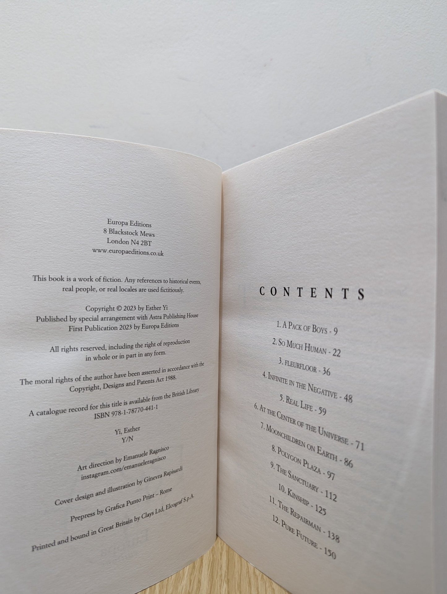 Y/N: A novel by Esther Yi (Signed First Edition) - Fialta Books