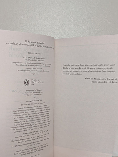 10 Minutes 38 Seconds in this Strange World by Shafak Elif (Signed) - Fialta Books