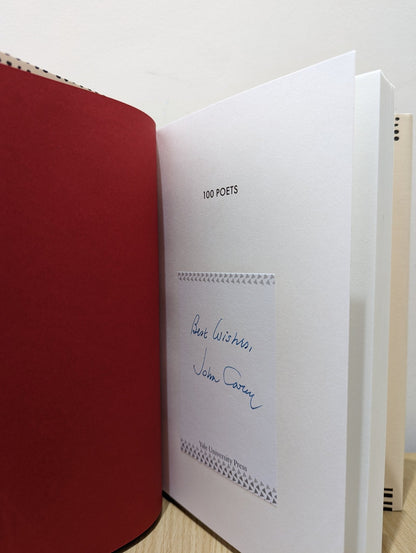 100 Poets: A Little Anthology by John Carey (Signed First Edition) - Fialta Books