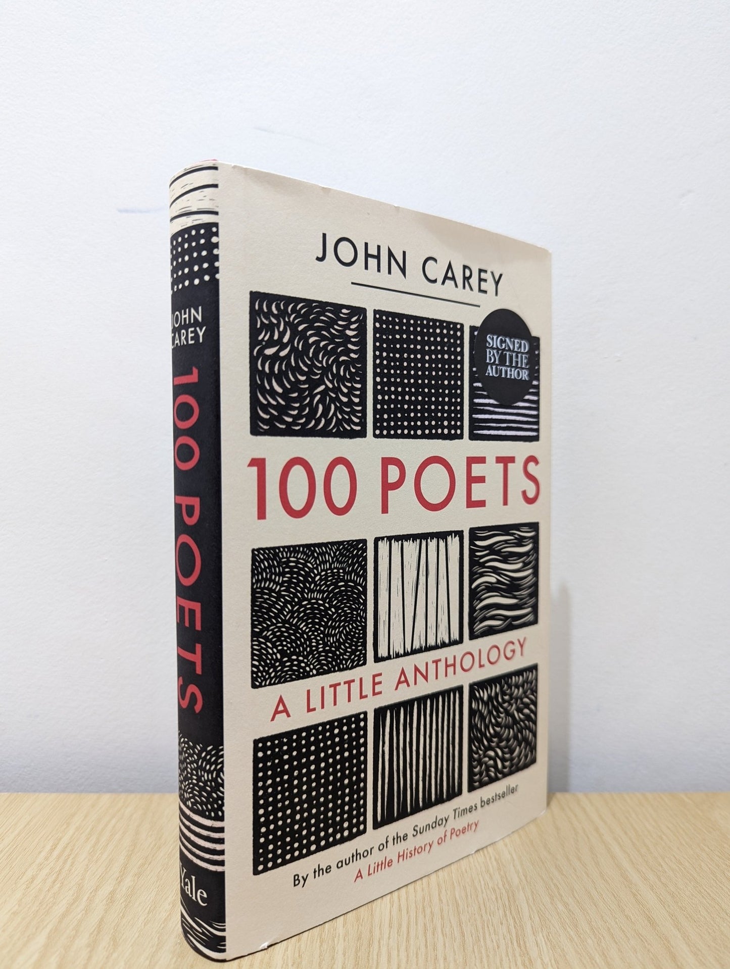 100 Poets: A Little Anthology by John Carey (Signed First Edition) - Fialta Books