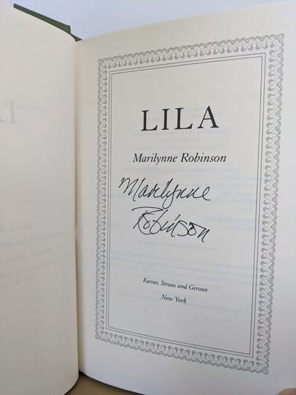 Lila A Novel (Signed First Edition)