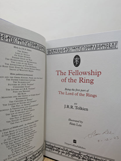 The Hobbit & The Lord Of The Rings Boxed Set (Signed Dated by Illustrator)