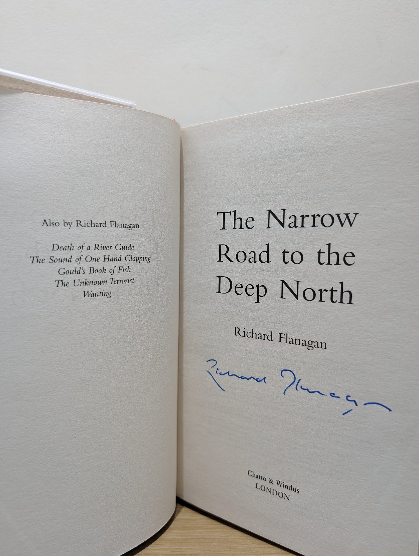 The Narrow Road to the Deep North (Signed First Edition)