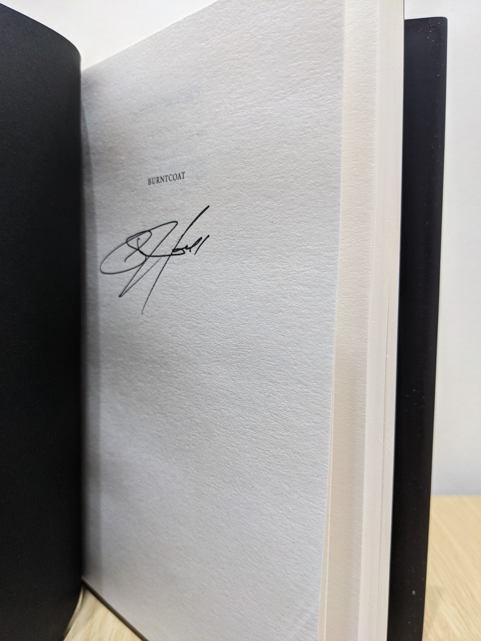 Burntcoat (Signed First Edition)