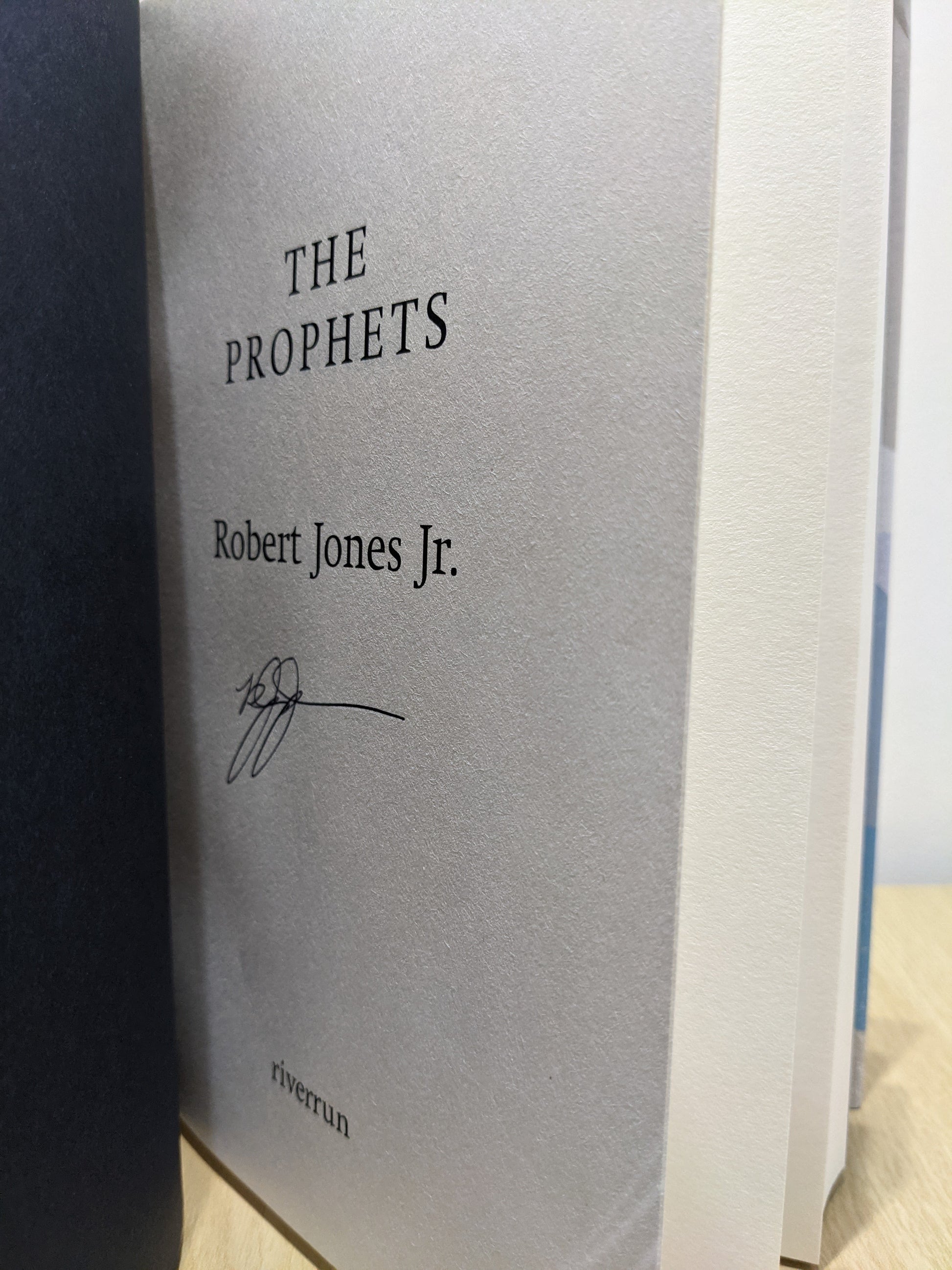 The Prophets (Signed First Edition)