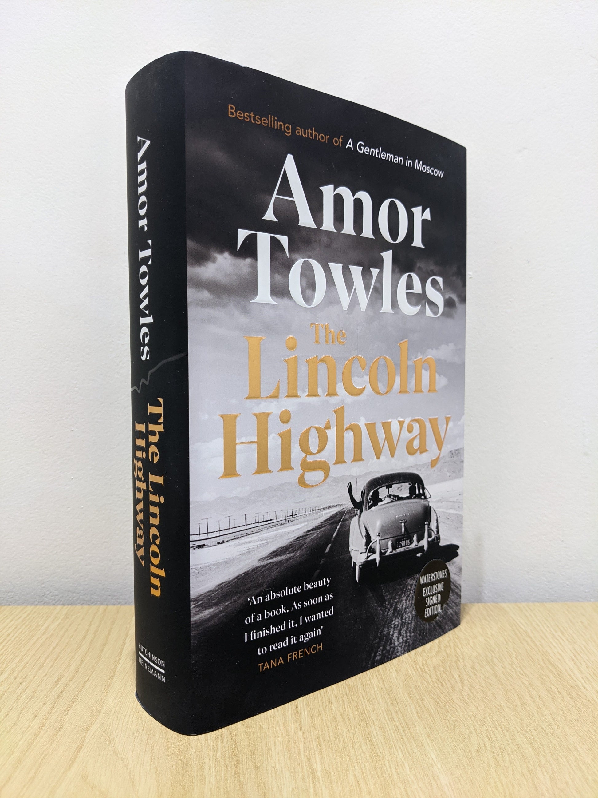 The Lincoln Highway (Signed First Edition with sprayed edges)