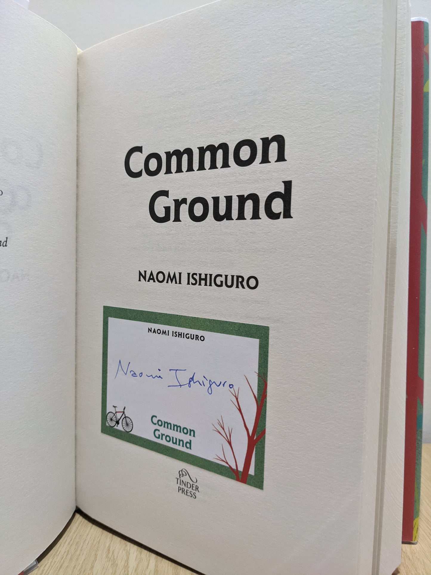 Common Ground (Signed First Edition)