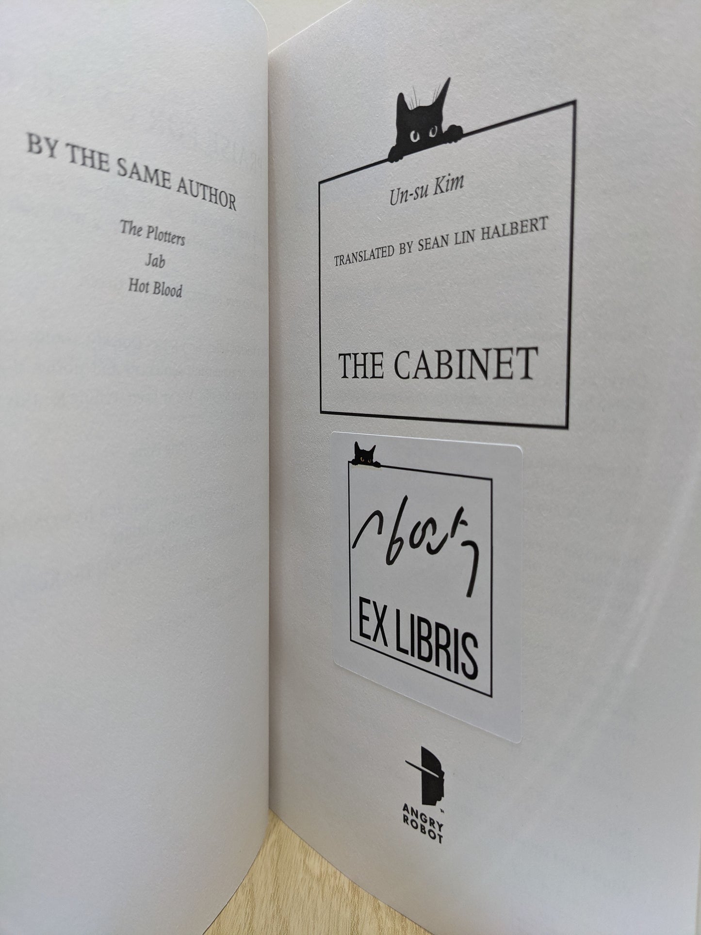 The Cabinet (Signed First Edition)