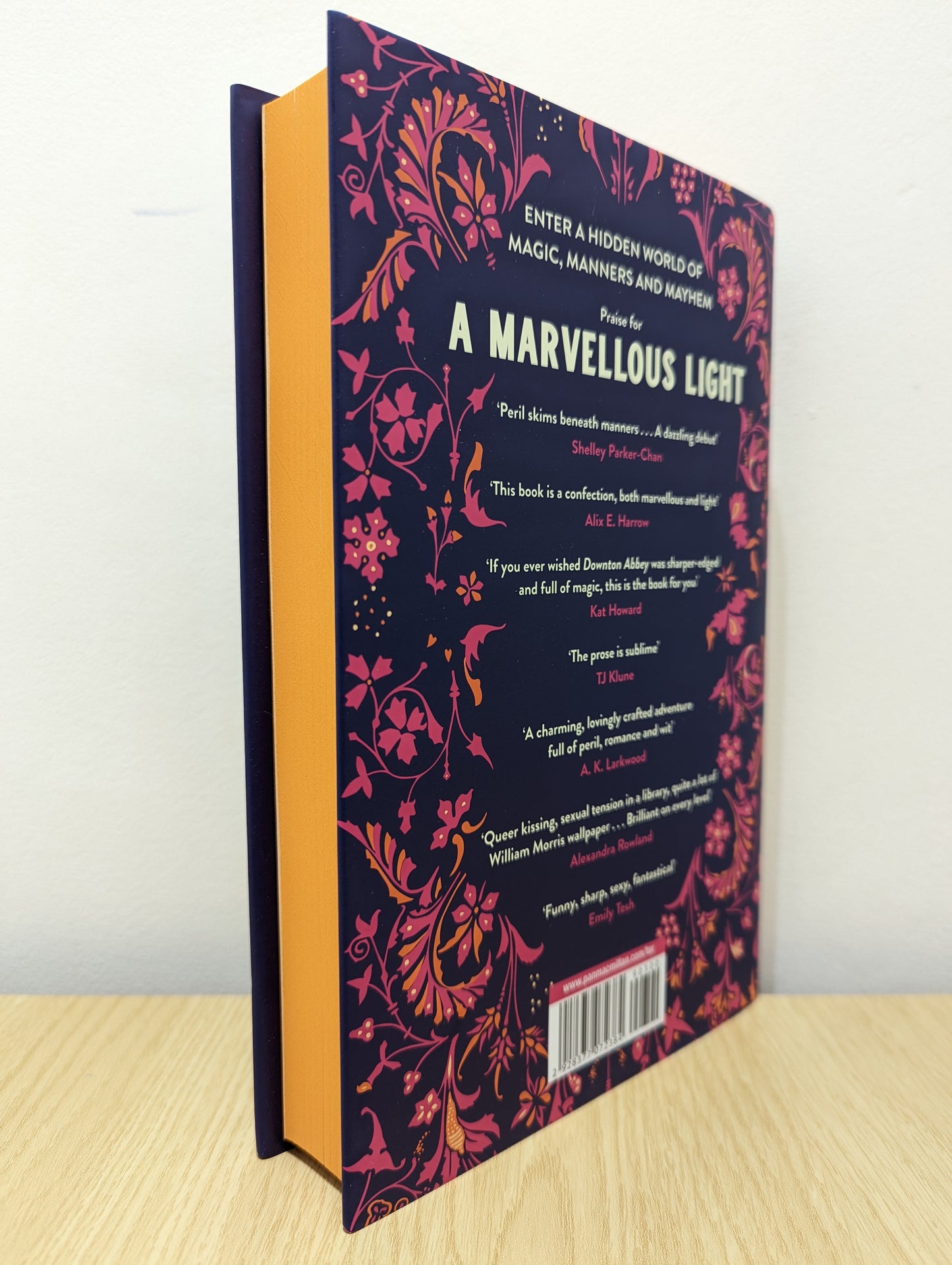 A Marvellous Light (The Last Binding 1) (Signed First Edition with exclusive sprayed edge)