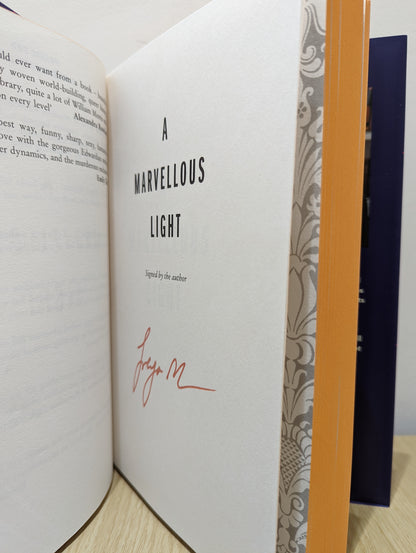 A Marvellous Light (The Last Binding 1) (Signed First Edition with exclusive sprayed edge)