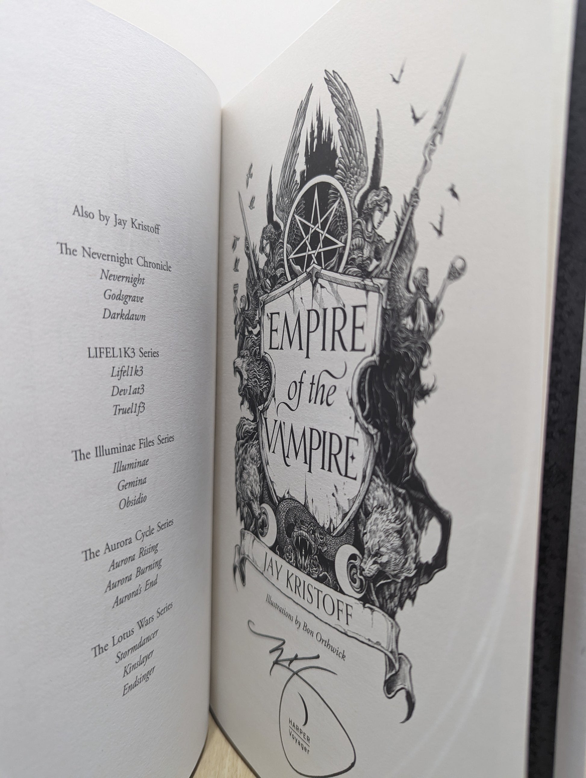 Empire of the Vampire (Signed First Edition)