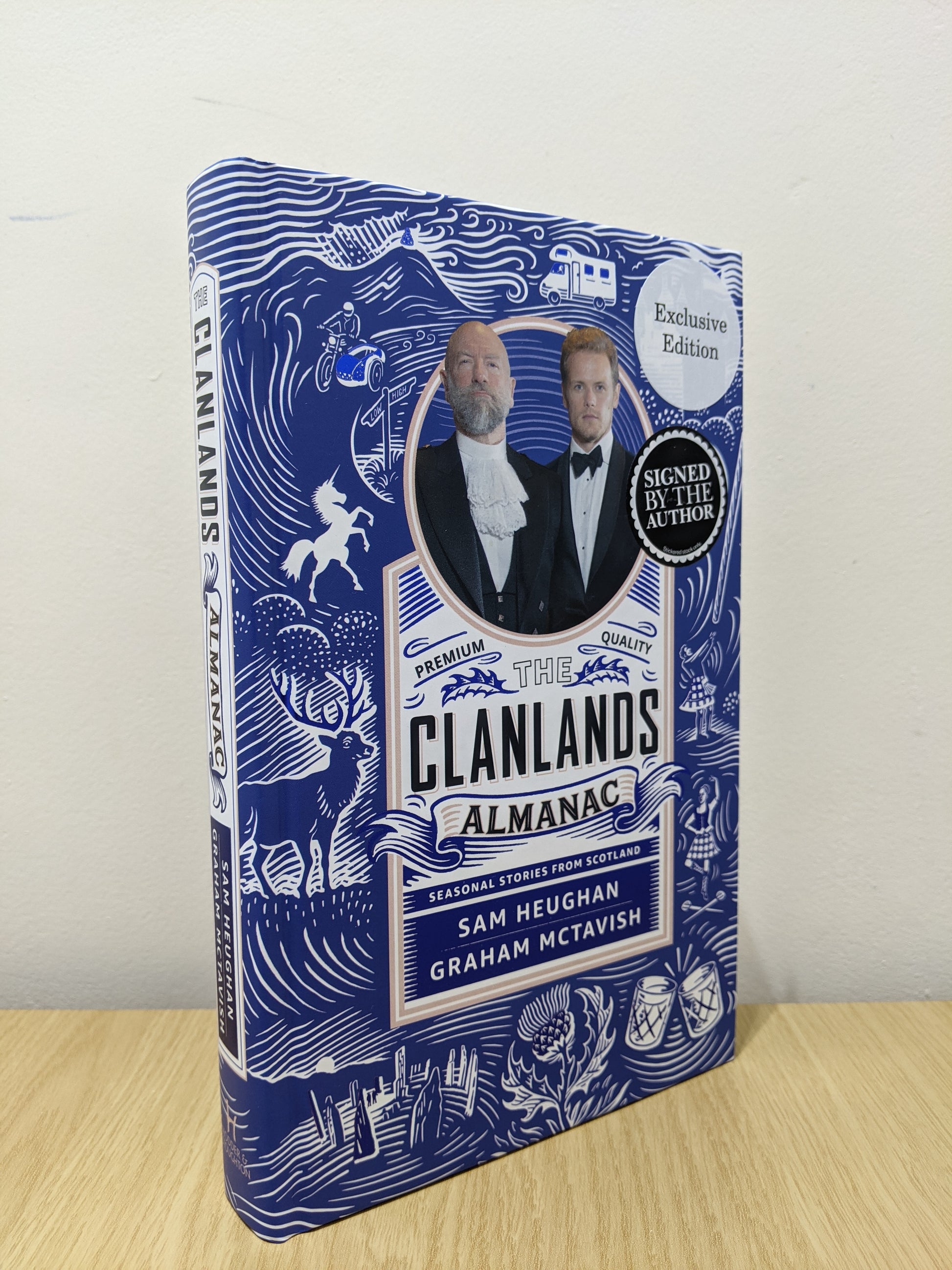 The Clanlands Almanac: Seasonal Stories from Scotland (Double Signed to Title Page)