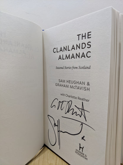 The Clanlands Almanac: Seasonal Stories from Scotland (Double Signed to Title Page)