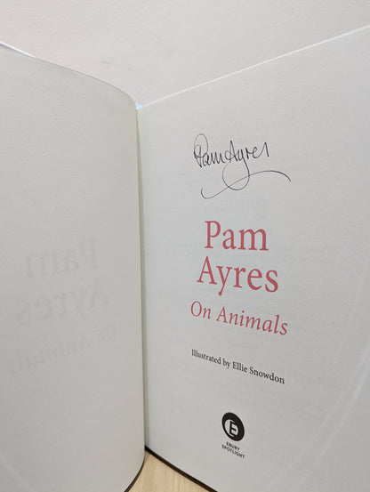 Pam Ayres on Animals (Signed First Edition)