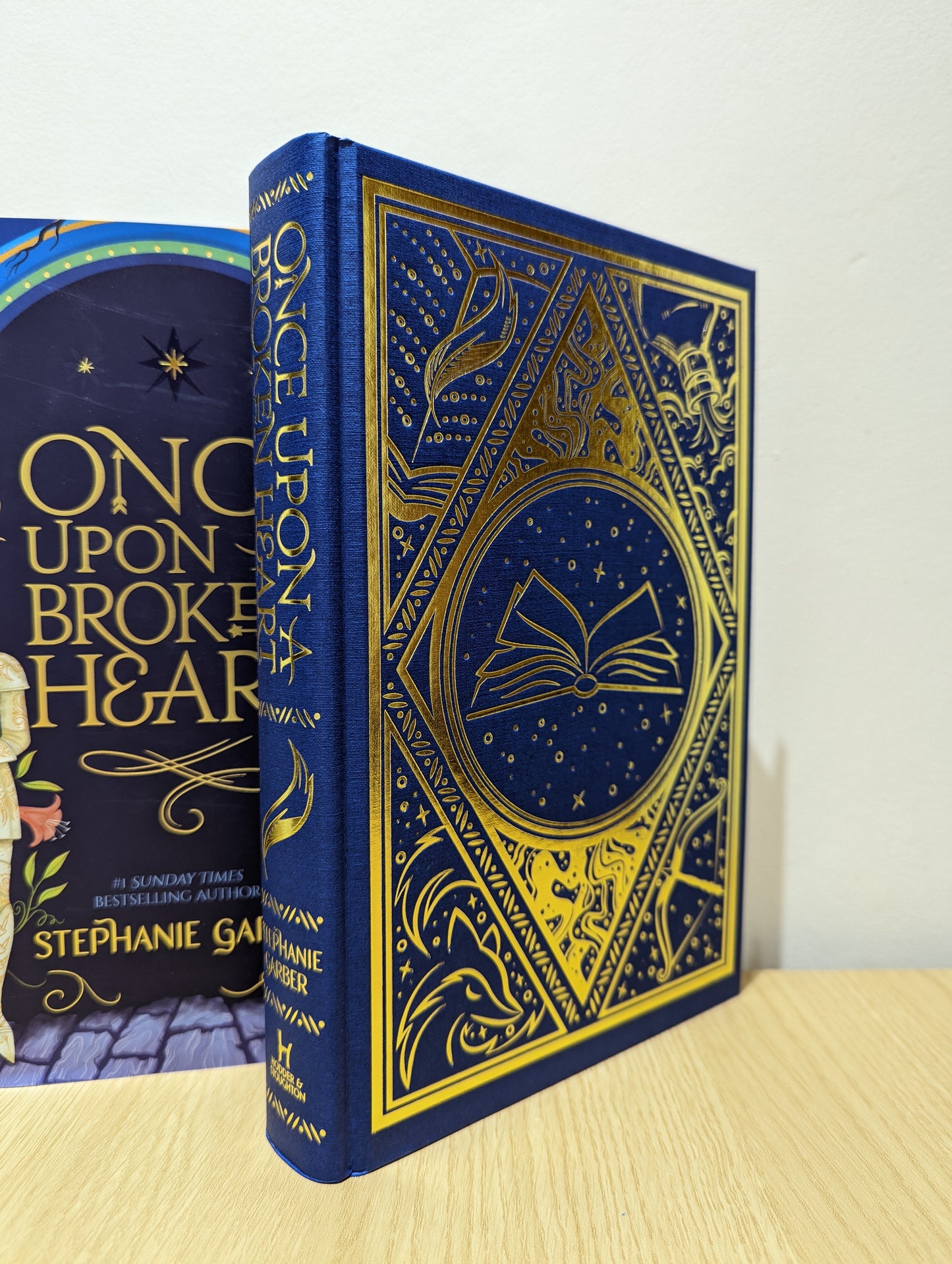 Once Upon A Broken Heart (Signed First Edition with book hidden cover)