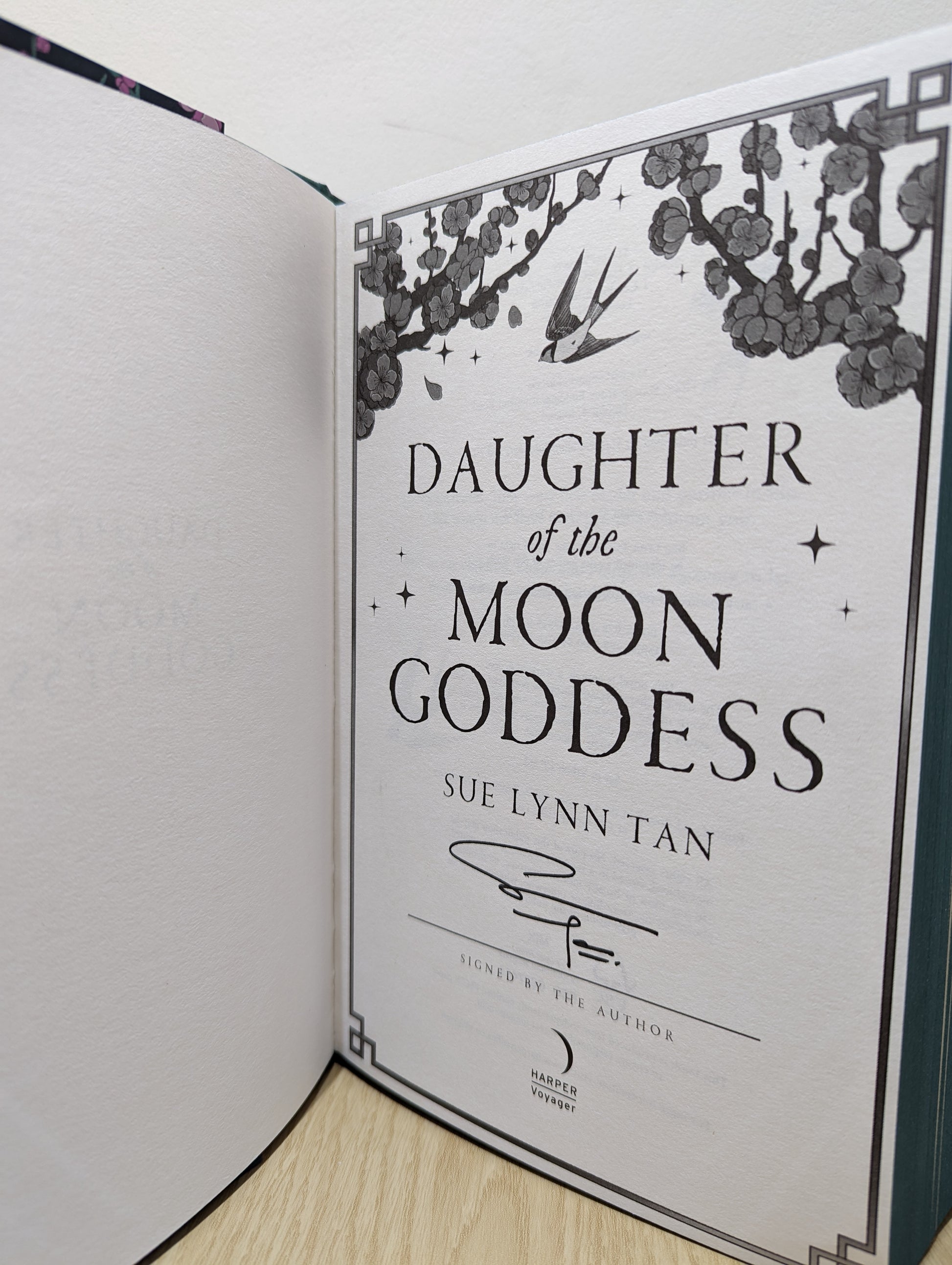 Daughter of the Moon Goddess (Signed First Edition with sprayed edges)