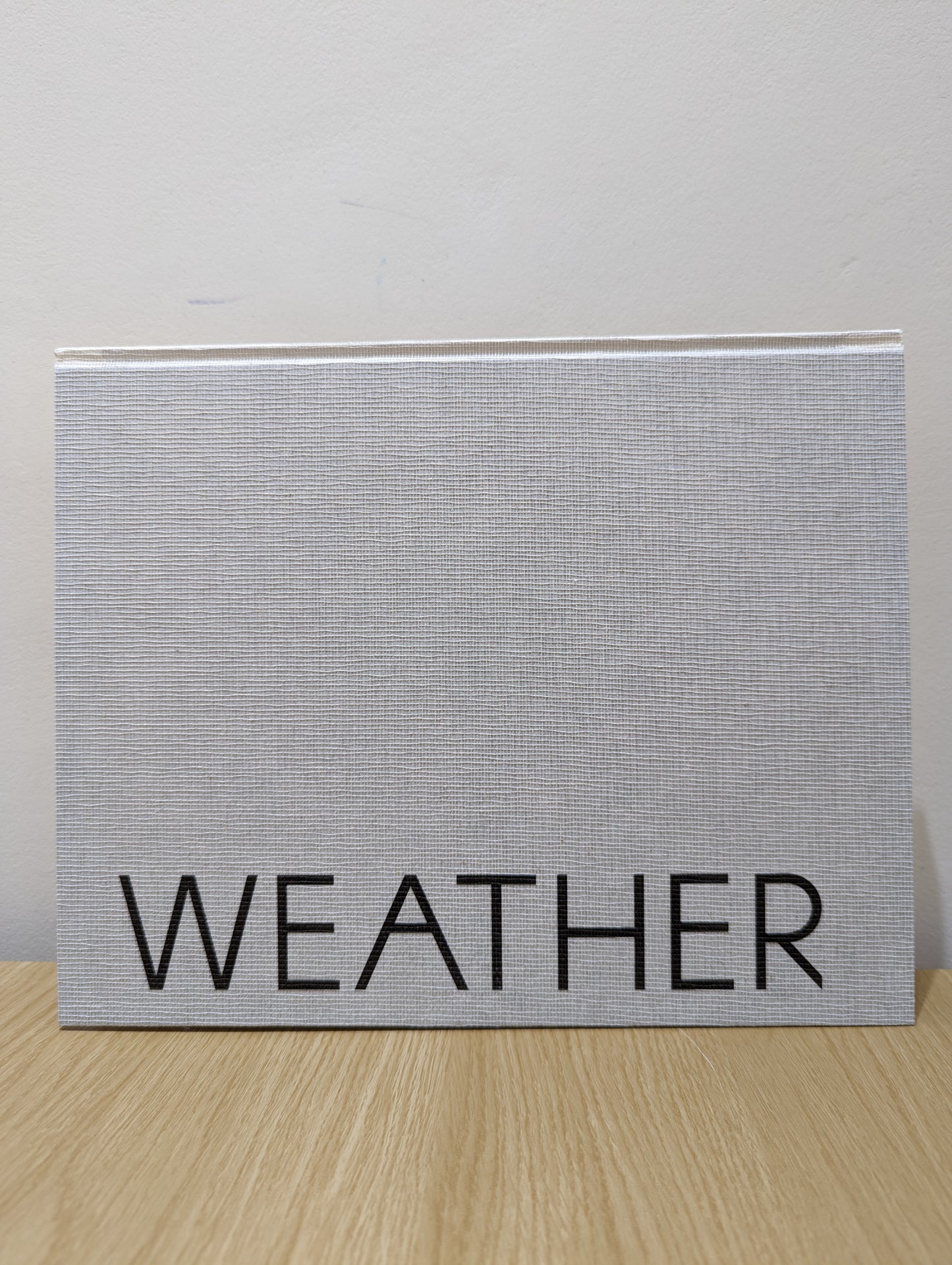 Weather (Limited Double Signed First Edition)