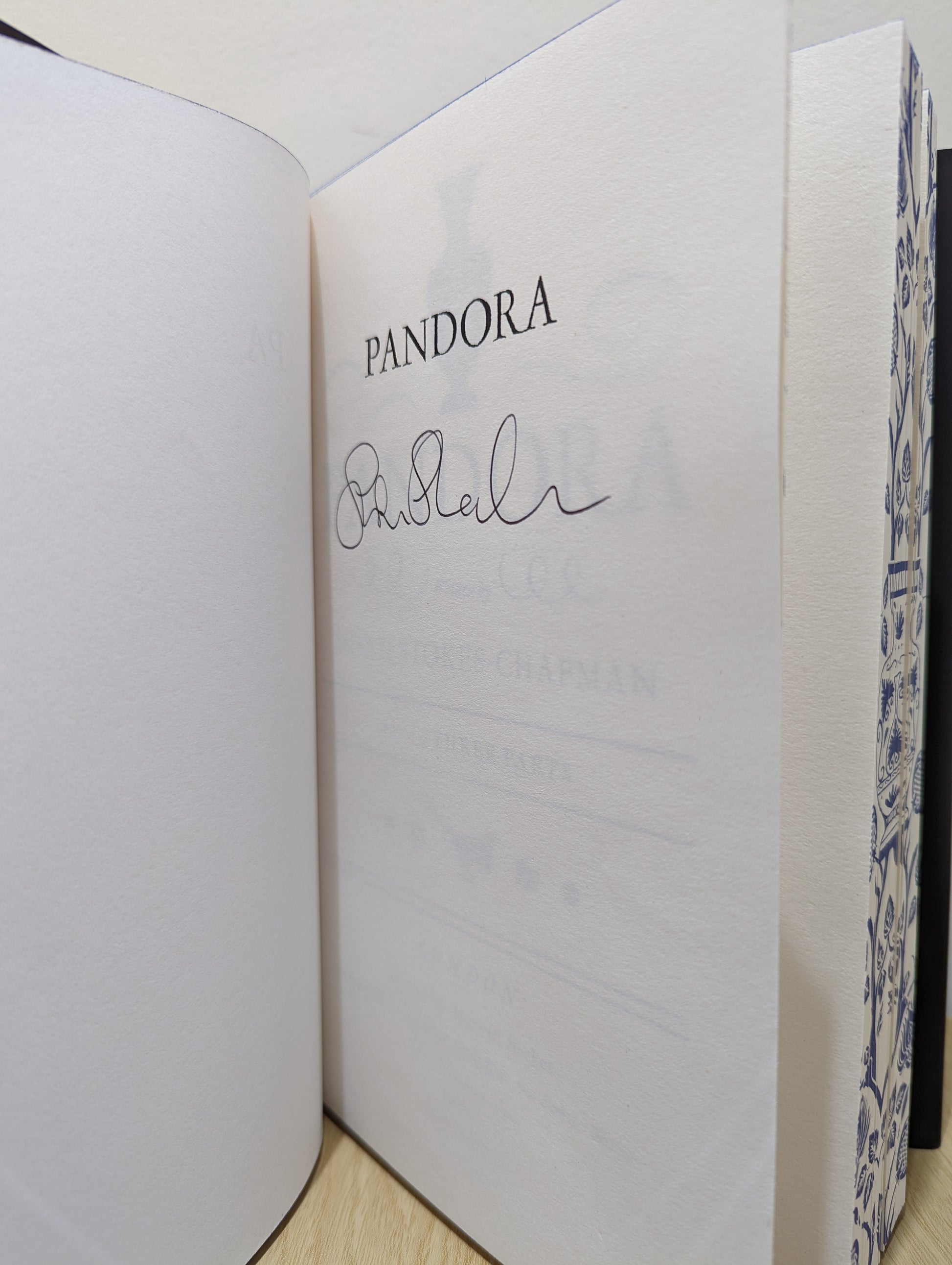 Pandora (Signed First Edition with sprayed edge and extra content)