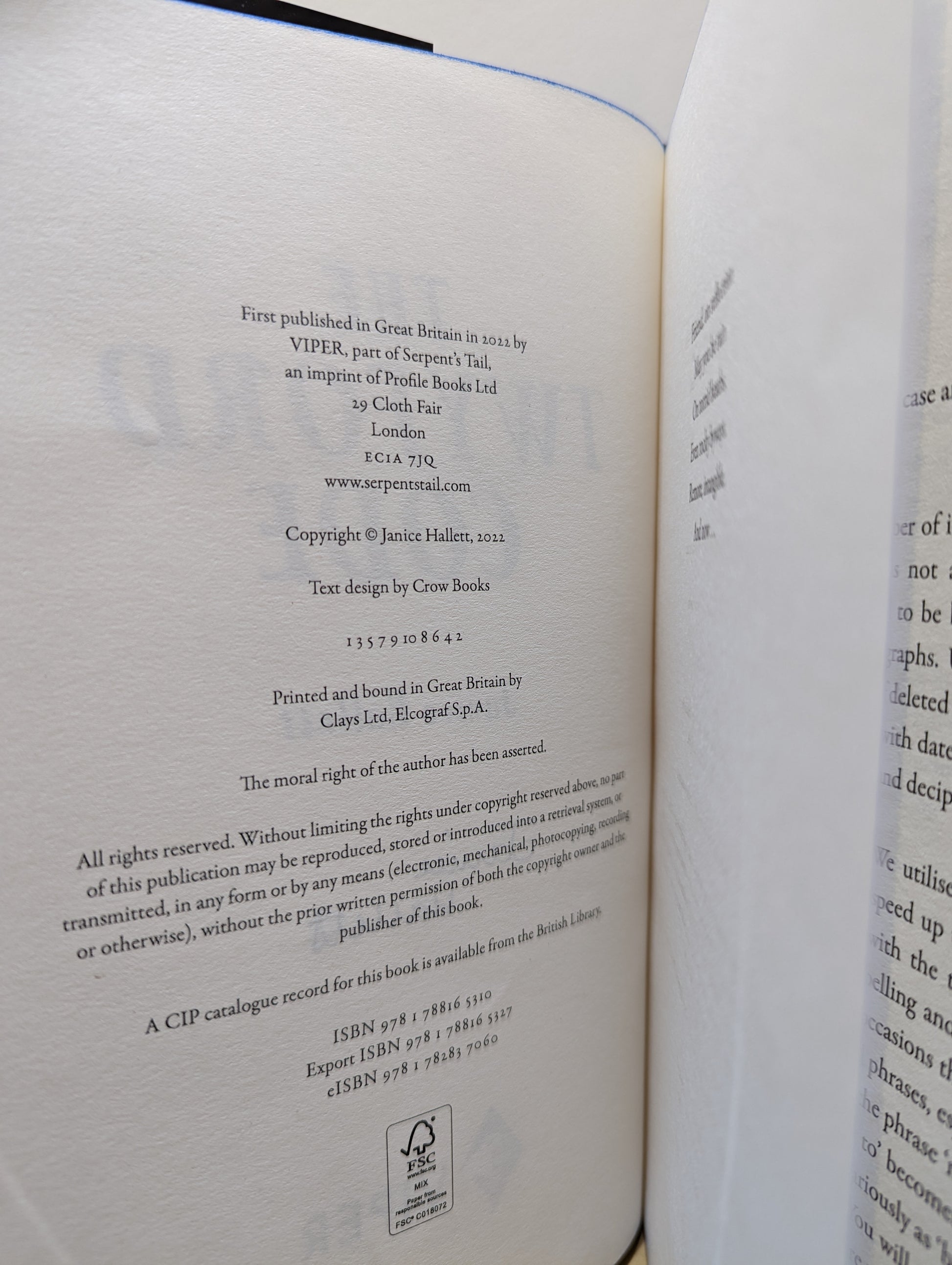 The Twyford Code (Signed First Edition with sprayed edges)