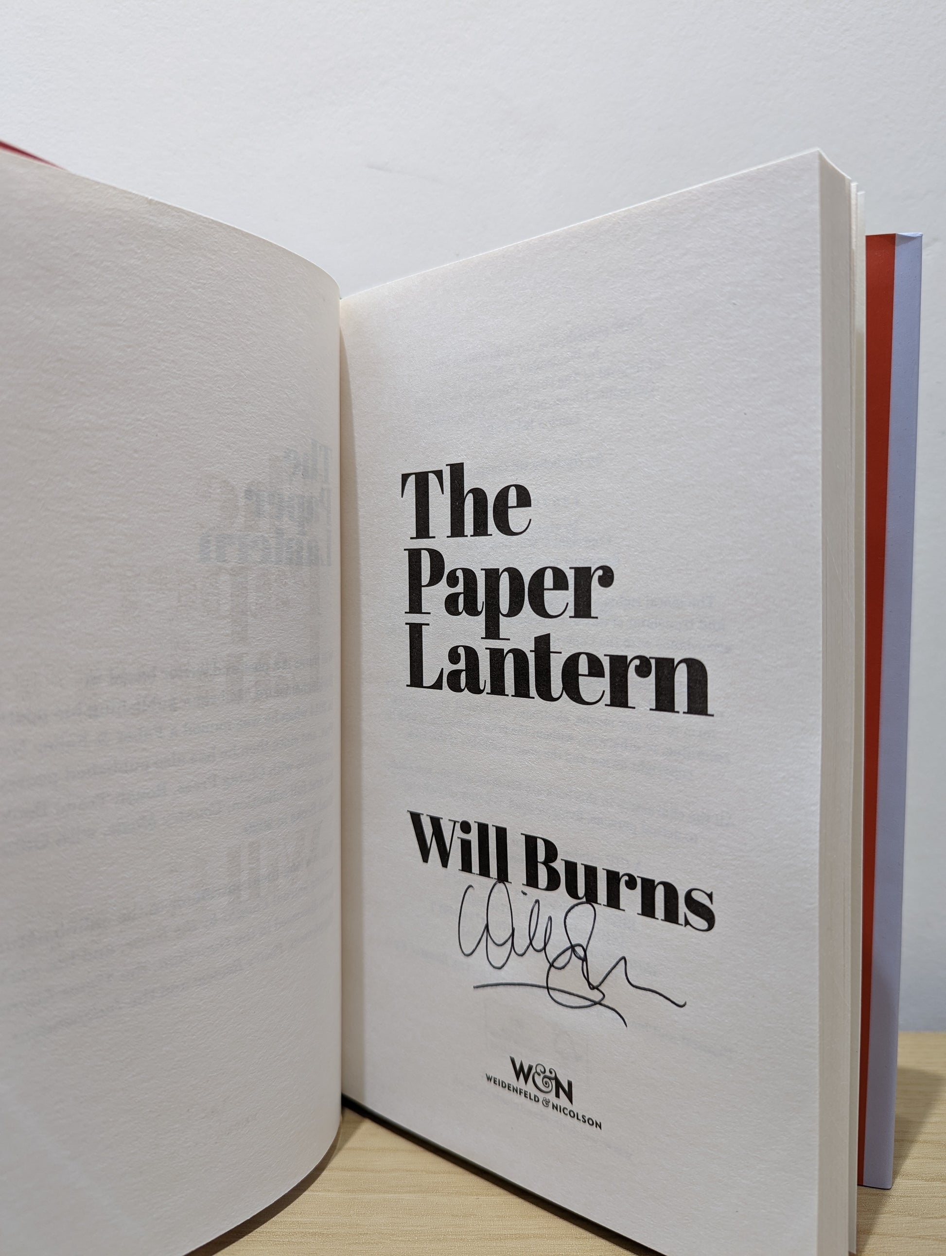 The Paper Lantern (Signed First Edition)