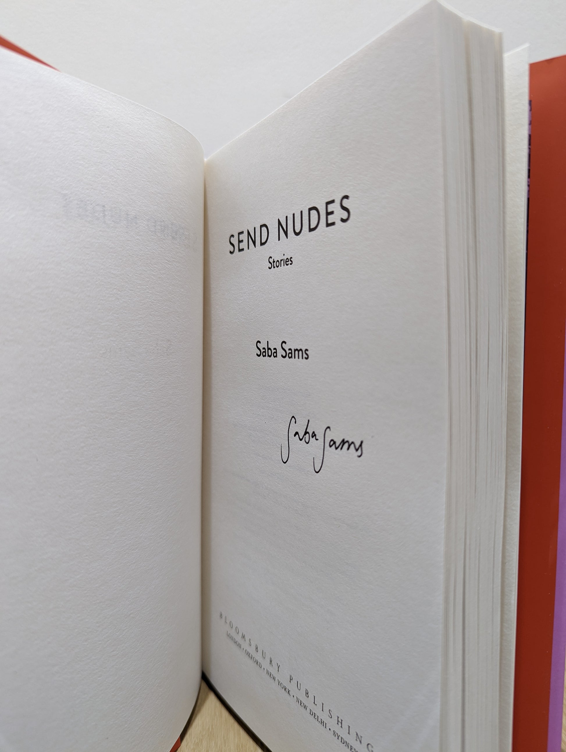 Send Nudes (Signed First Edition)