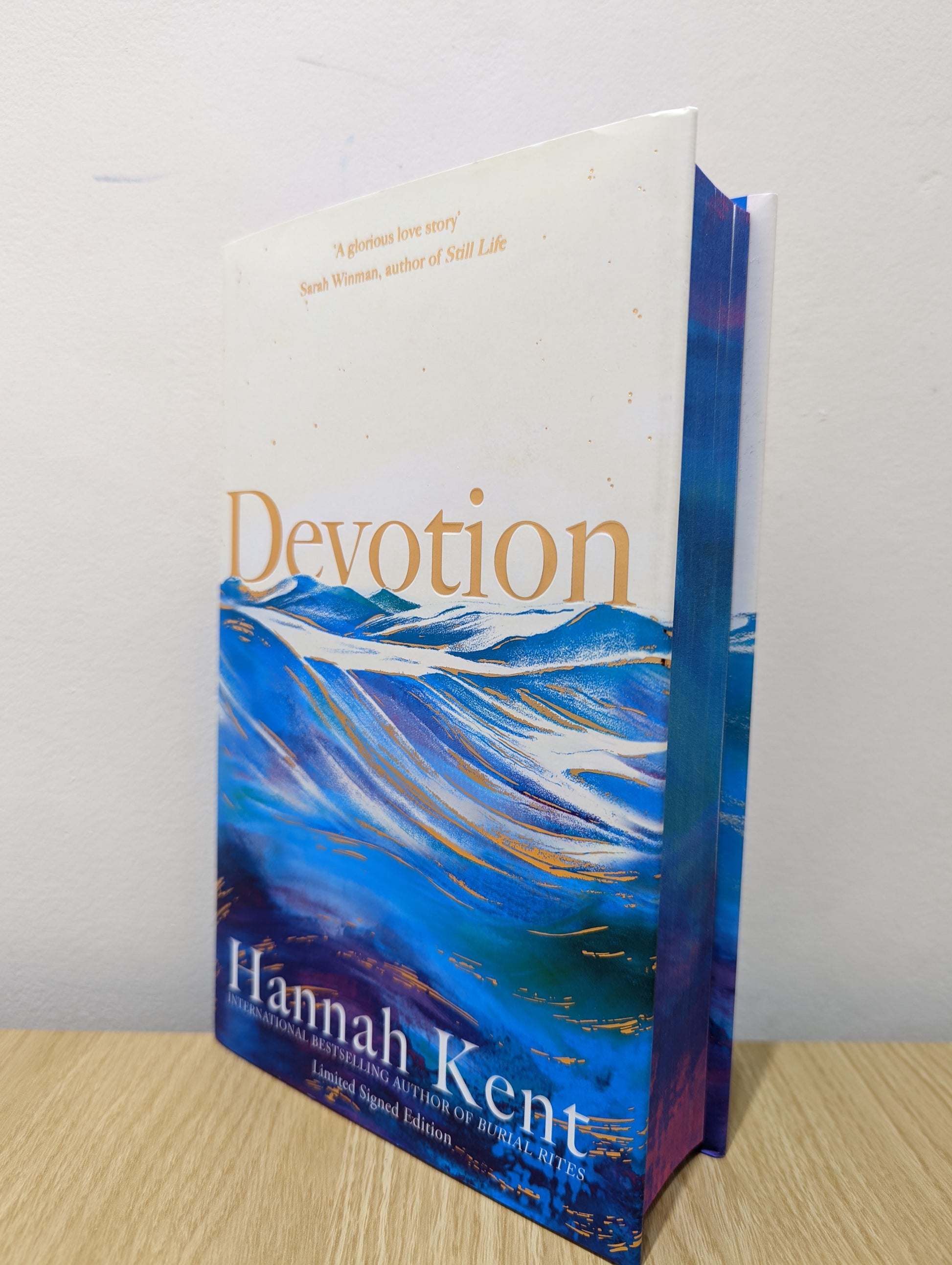 Devotion (Signed First Edition with sprayed edges)