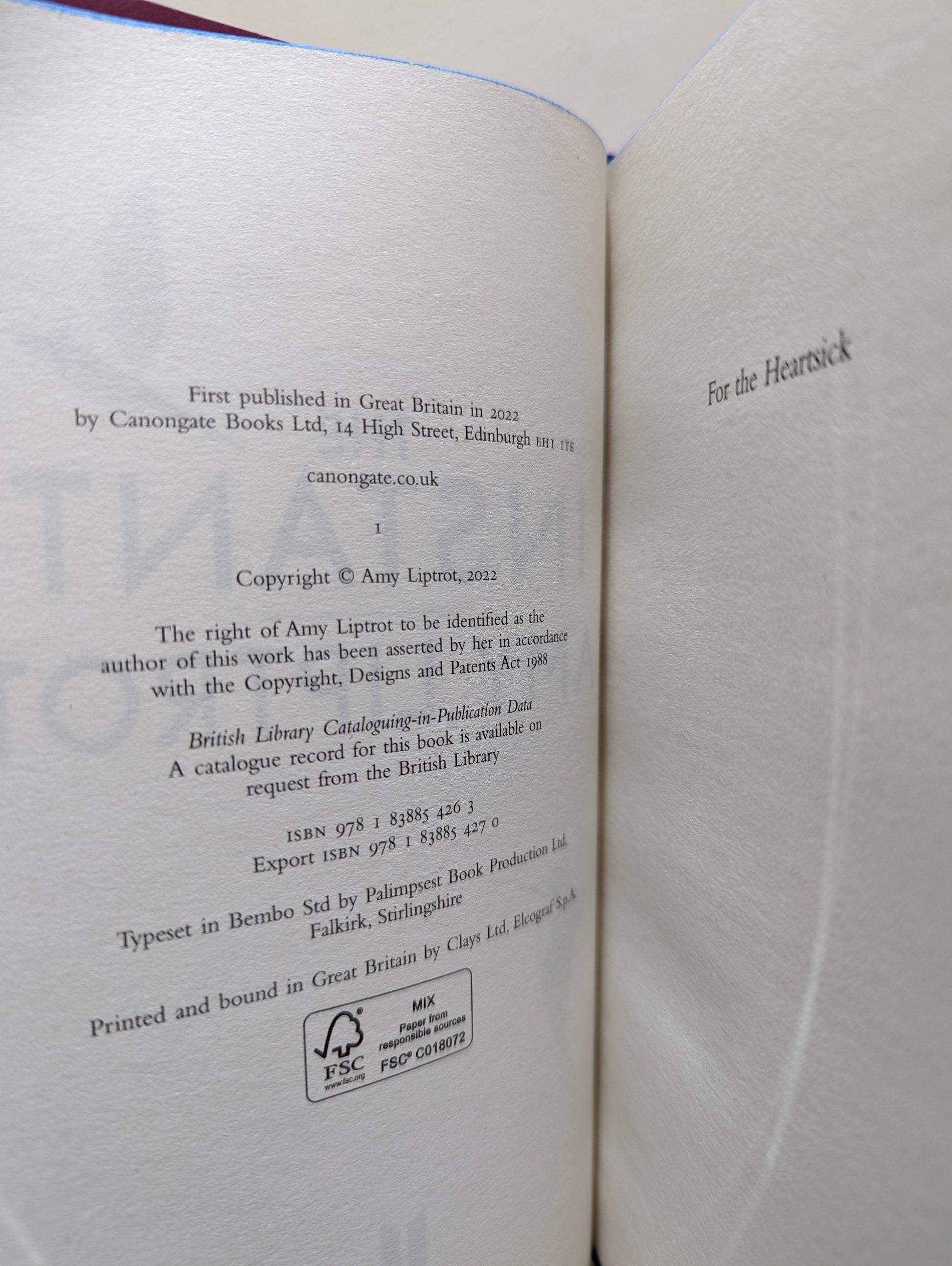 The Instant (Signed First Edition with sprayed edge)