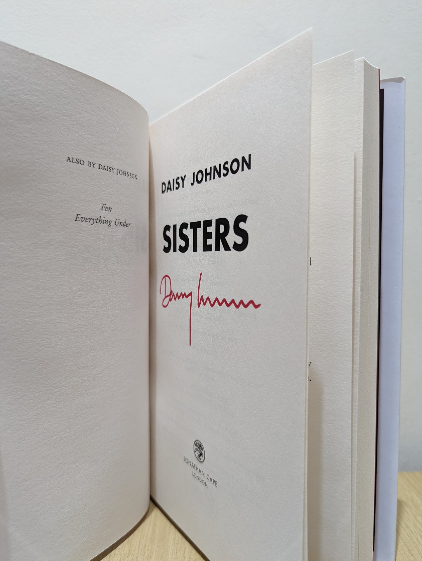 Sisters (Signed First Edition)