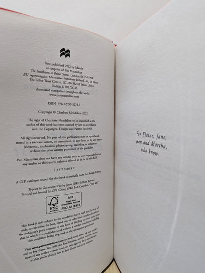 The Exhibitionist (Signed First Edition with sprayed edges)