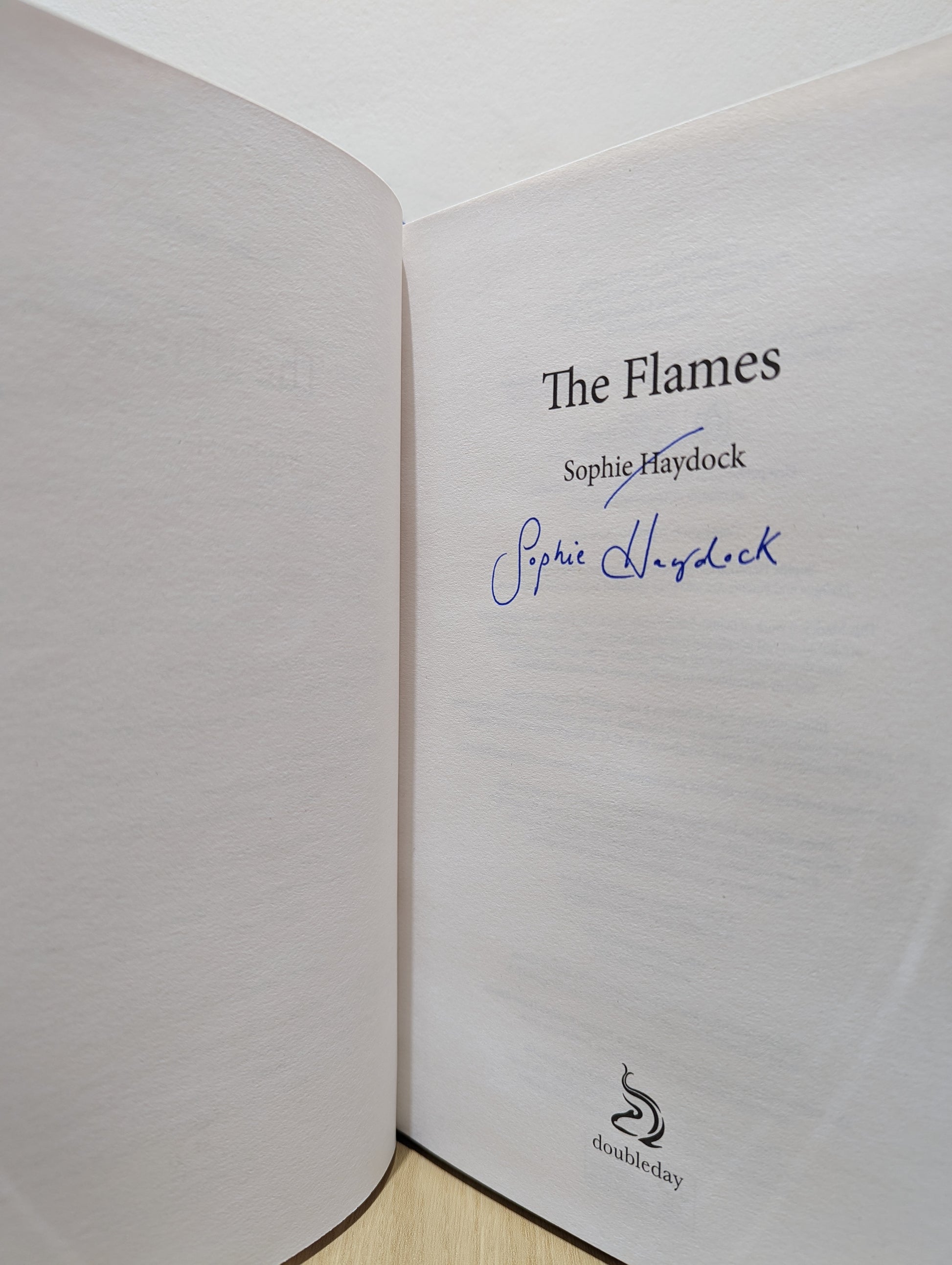 The Flames (Signed First Edition)