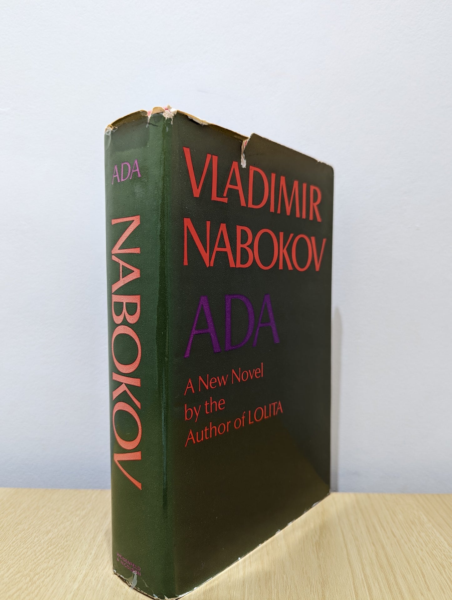 Ada or Ardor: A Family Chronicle (First Edition)