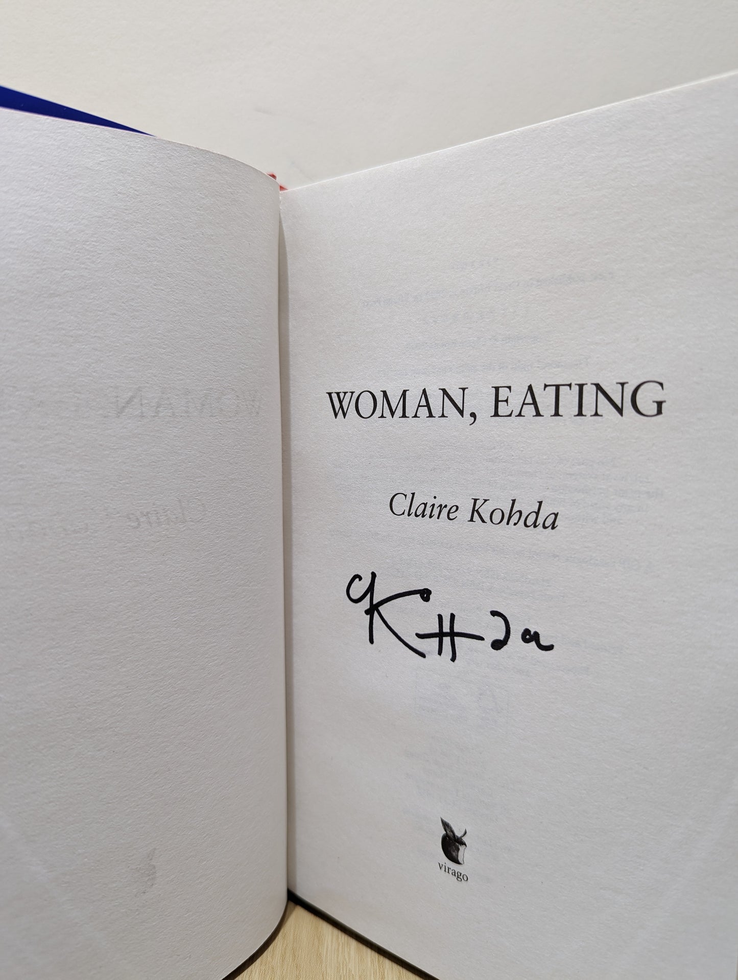 Woman, Eating (Signed First Edition)