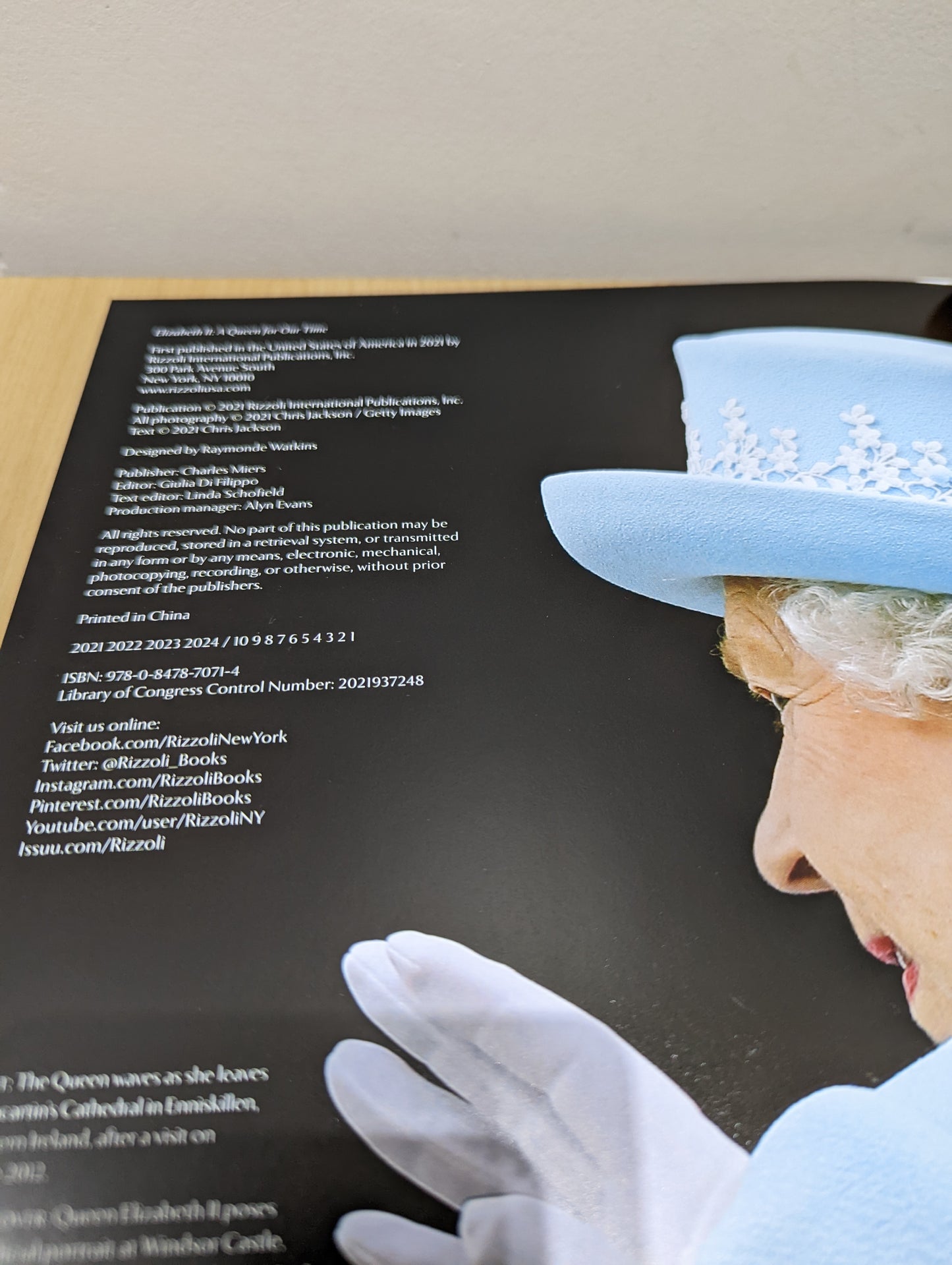 Elizabeth II: A Queen for Our Time  (Signed by photographer First Edition)